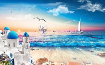 Tải file gốc File in tranh tường 3D FT211614 (để in lụa)