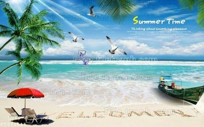 Download file gốc File in tranh tường 3D FT211615 (in lụa) hoa lá