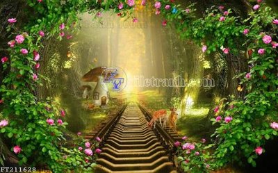 Tải file gốc File in tranh tường 3D FT211628 (in không vỡ ảnh)