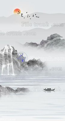 File in trần File in tranh tường 3D FT211648 (bản gốc) hoa văn