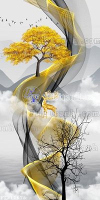 File gốc File in tranh tường 3D FT211676 cho in ấn và thiết kế