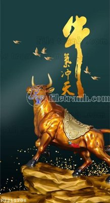 File PSD File in tranh tường 3D FT211708 (gốc) nhiều lớp (multi-layer)