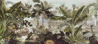 Chi tiết file ảnh File psd tường quán cà phê FT2121 sắc nét