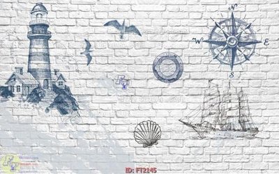 File tranh gốc PSD File psd tường quán cà phê FT2145 còn nguyên layer