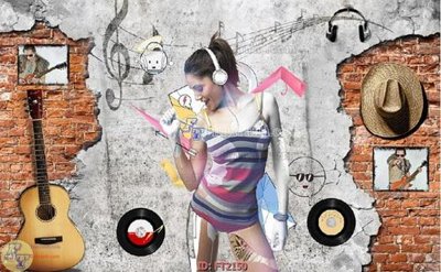 Hình ảnh file gốc in trần nhà File psd tường quán cà phê FT2150