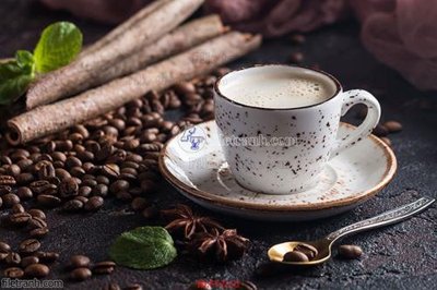 File gốc File psd tường quán cà phê FT2210 (chủ đề hiện đại) trang trí