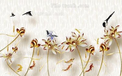 File ảnh gốc File in tranh tường hiện đại FT22158 (chuyên in mica)