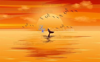 File in ấn File in tranh tường hiện đại FT22264 (bản gốc) chất lượng cao