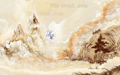 File tranh File in tranh tường hiện đại FT22353 (bản gốc) treo tường