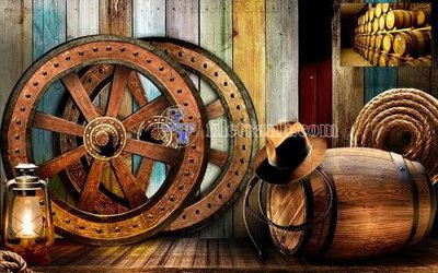 File gốc Tranh quán cafe rượu FT2238 (in ấn) màu sắc trung thực