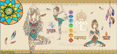 File gốc File psd tường quán cà phê FT2252 (phong cách) châu Âu