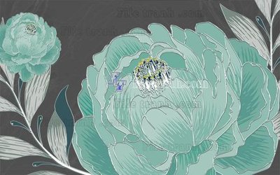 File tranh File in tranh tường hiện đại FT22534 (ảnh gốc) in trần 3D