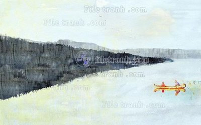 File in ấn File in tranh tường hiện đại FT22545 (bản gốc) sắc nét