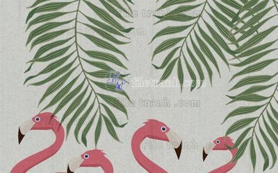 Tải file gốc in lụa File in tranh tường hiện đại FT22570 siêu nét