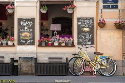 File tranh File psd tường quán cà phê FT2269 (bản gốc) treo phòng ăn