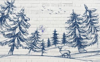 File in ấn File in tranh tường hiện đại FT22875 chuyên nghiệp