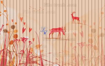 File in ấn File in tranh tường hiện đại FT22896 chuyên nghiệp