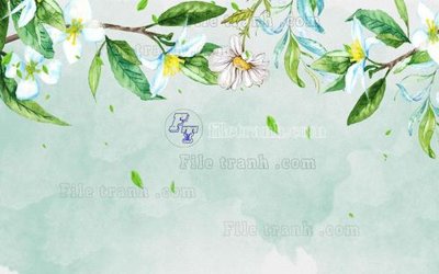 File gốc File in tranh tường hiện đại FT22903 (in tráng gương) hiện đại