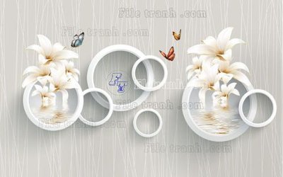 File gốc File in tranh tường hiện đại FT22915 (in lụa) trang trí tường