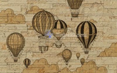 File gốc File in tranh tường hiện đại FT22927 (cho in UV) siêu nét