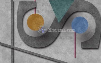 File tranh File in tranh tường hiện đại FT22968 (bản gốc) treo tường