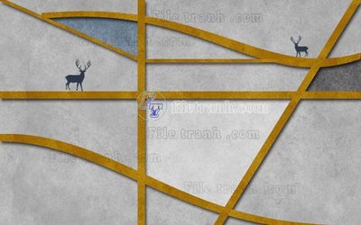 Hình ảnh gốc File in tranh tường hiện đại FT22971 (để in khổ lớn)