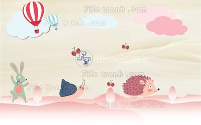 File tranh File in tranh tường hiện đại FT23002 (ảnh gốc) in trần 3D