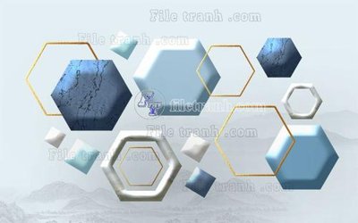 File tranh File in tranh tường hiện đại FT23042 (gốc) in backlit film