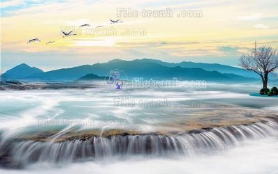 Tệp tin gốc File in tranh tường hiện đại FT23089 (dùng cho in ấn) chuyên nghiệp