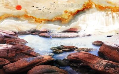 Tệp tin gốc File in tranh tường hiện đại FT23158 (dùng cho in) File in tranh tường hiện đại FT23158