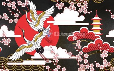 File tranh File in tranh tường hiện đại FT23191 (gốc) in trên kính