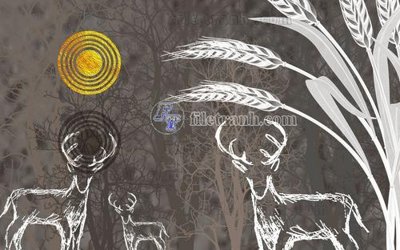 Tải file File in tranh tường hiện đại FT23217 (gốc) in trên mọi chất liệu