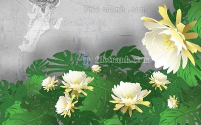 Ảnh gốc File in tranh tường hiện đại FT23261 (siêu chi tiết) để in ấn