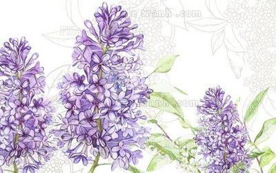 File in trần File in tranh tường hiện đại FT23439 (file gốc) phong thủy