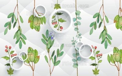 File gốc File in tranh tường hiện đại FT23443 (chuẩn CMYK) cho nhà in