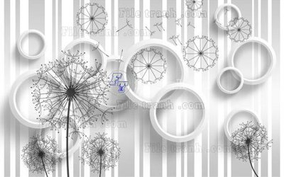 File gốc File in tranh tường hiện đại FT23483 (in lụa) tranh mã đáo