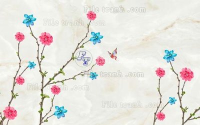 File tranh File in tranh tường hiện đại FT23581 (bản gốc) treo tường