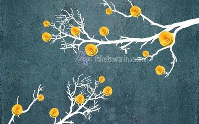 Tệp tin gốc File in tranh tường hiện đại FT23585 (dùng cho in ấn) chuyên nghiệp