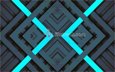 File gốc in ấn File in tranh tường hiện đại FT23605 chuẩn màu CMYK