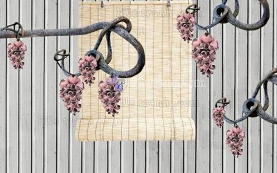 File tranh File in tranh tường hiện đại FT23606 (gốc) phong cách tối giản