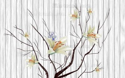 File gốc File in tranh tường hiện đại FT23612 (in ấn) không giới hạn