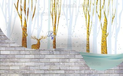 Mua file tranh gốc File in tranh tường hiện đại FT23657 tại Filetranh.com