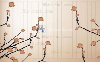 File in trần File in tranh tường hiện đại FT23671 (bản gốc) trời sao