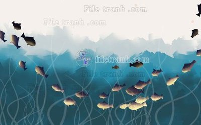 File ảnh File in tranh tường hiện đại FT23686 (gốc) trang trí khách sạn