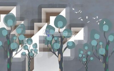 File gốc in ấn File in tranh tường hiện đại FT23729 (sẵn sàng tải về)