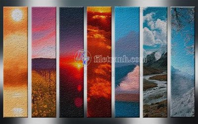 File tranh File in tranh tường hiện đại FT23822 (bản gốc) in lụa dán tường