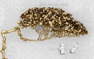 File tranh File in tranh tường hiện đại FT23848 (ảnh gốc) chi tiết rõ ràng