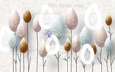 Tải file gốc File in tranh tường hiện đại FT23851 dùng cho in ấn