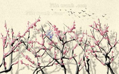 File tranh File in tranh tường hiện đại FT23857 (file gốc) chuẩn màu in