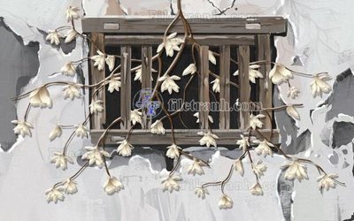 Tải file File in tranh tường hiện đại FT23858 (gốc) làm file tranh quảng cáo